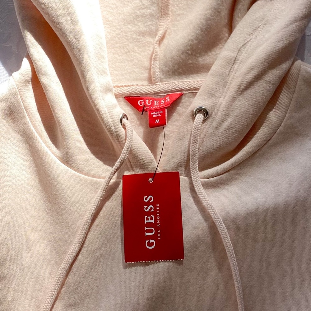 Guess - Pink Logo Hoodie - Picture 6 of 6